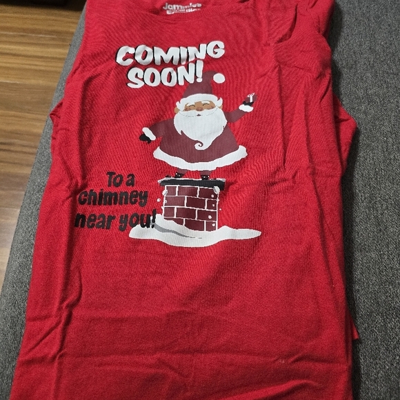 Red Santa Tank Top - Picture 1 of 2